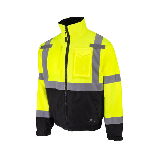 Radians RHG - SJ13 3 - in - 1 Class 3 Hi - Vis Bomber Jacket with Inner Heated Vest - Bayou Tool