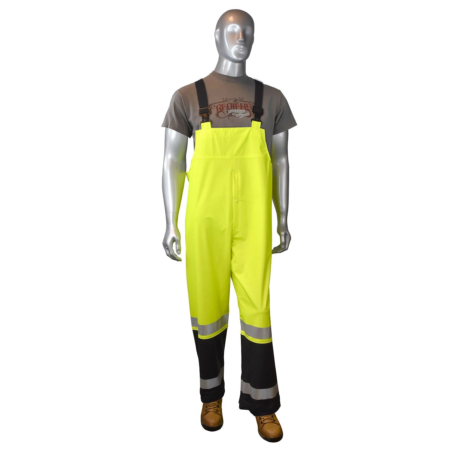 Radians RW07 High Visibility Rainwear Overalls - Bayou Tool