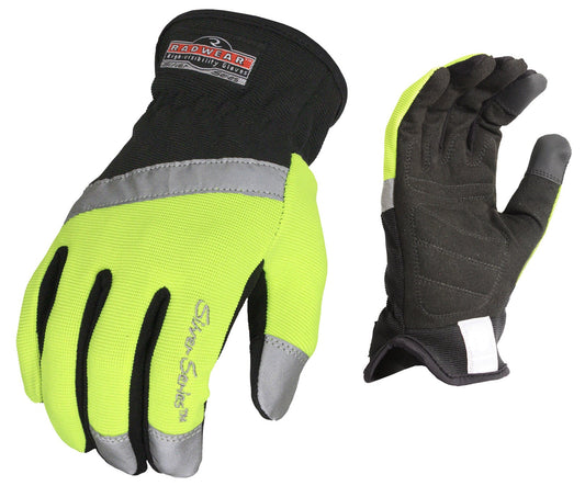 Radians RWG100 Radwear® Silver Series Synthetic High Visibility All Purpose Utility Glove - Bayou Tool