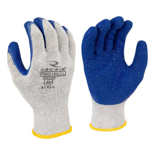Radians RWG16B Polyester Shell with Crinkle Latex Coated Palm - Bayou Tool