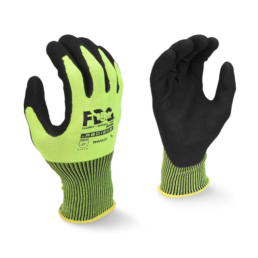Radians RWG31 FDG Coating High Visibility Work Glove - Bayou Tool