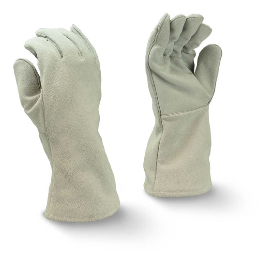 Radians RWG5100 Gray Split Economy Shoulder Cowhide Leather Welding Glove - Bayou Tool