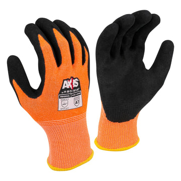 Radians RWG559 AXIS Cut Protection Level A7 Sandy Nitrile Coated Glove - Bayou Tool