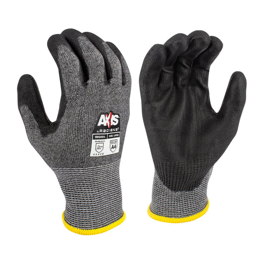 Radians RWG560 AXIS Cut Protection Level A4 PU Coated Glove - Bayou Tool