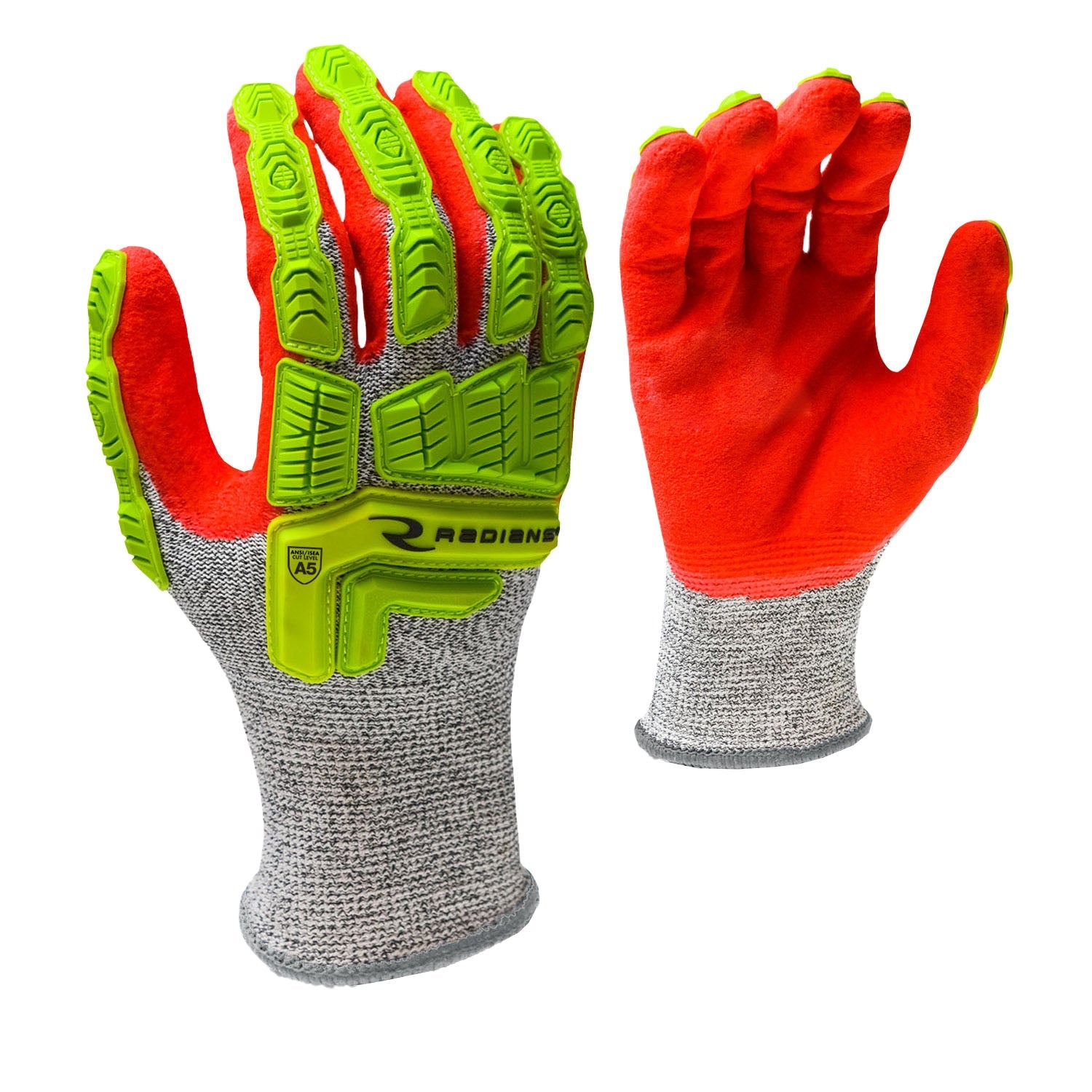 Radians RWG603 Cut Protection Level A5 Sandy Foam Nitrile Coated Glove - Bayou Tool