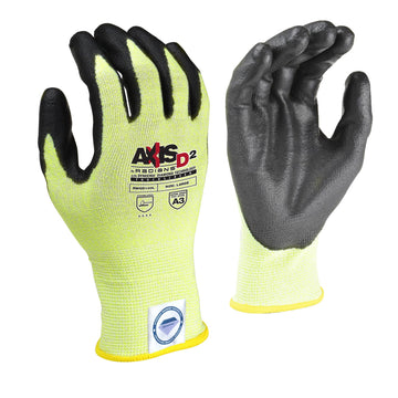 Radians RWGD100 AXIS D2 Dyneema® Cut Protection Level A4 Touchscreen Glove - Bayou Tool