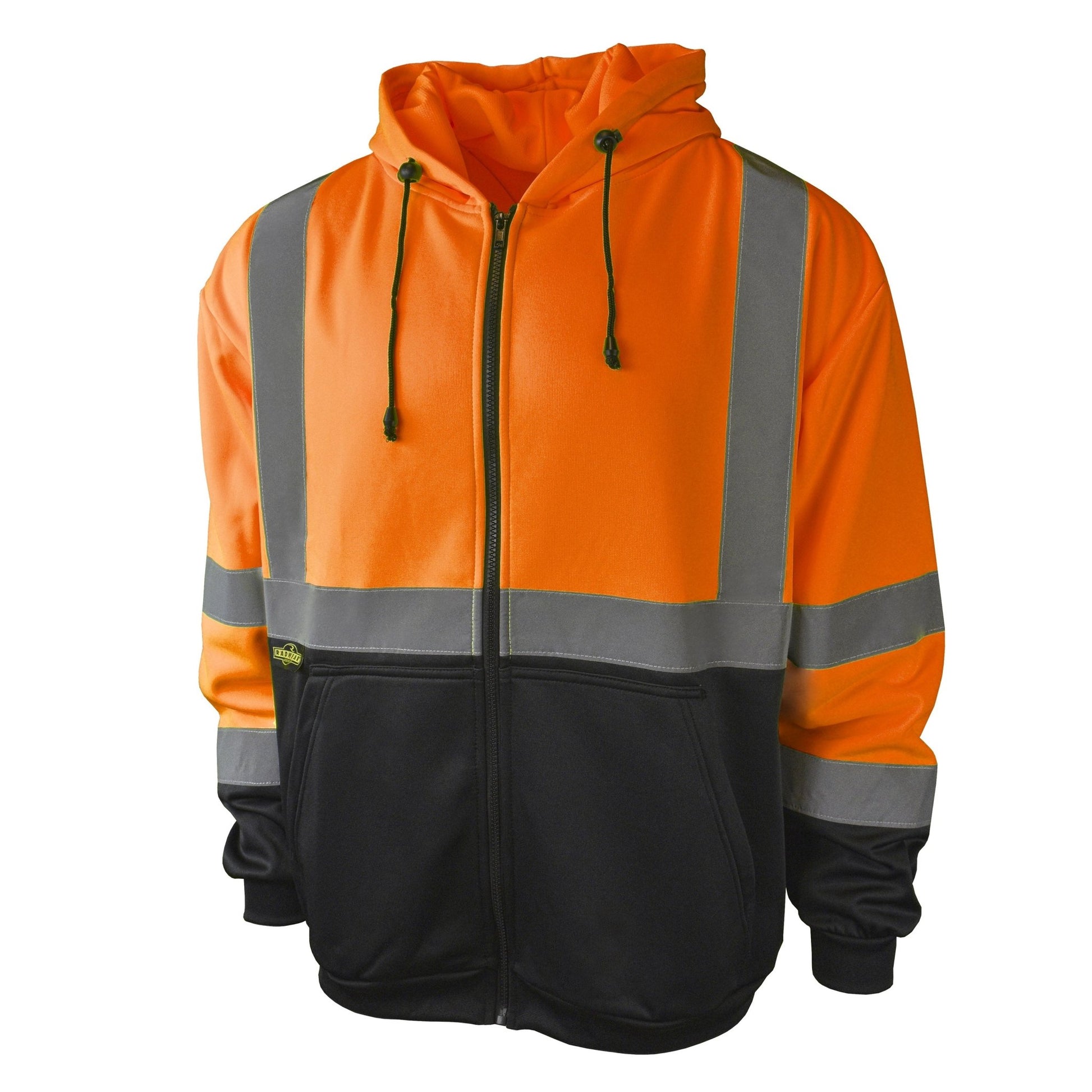 Radians SJ01B - 3 Class 3 Color Blocked Hooded Sweatshirt - Bayou Tool