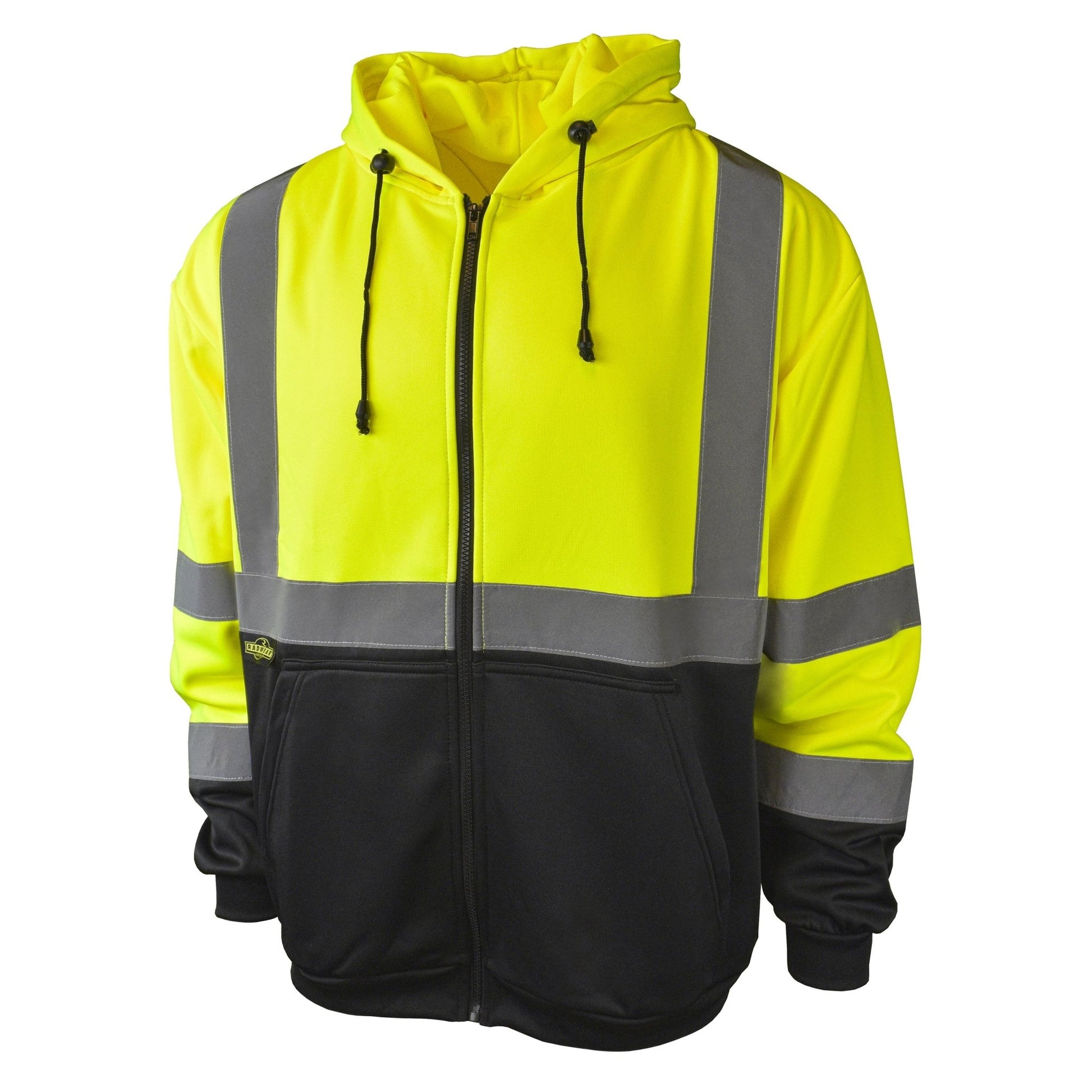 Radians SJ01B - 3 Class 3 Color Blocked Hooded Sweatshirt - Bayou Tool