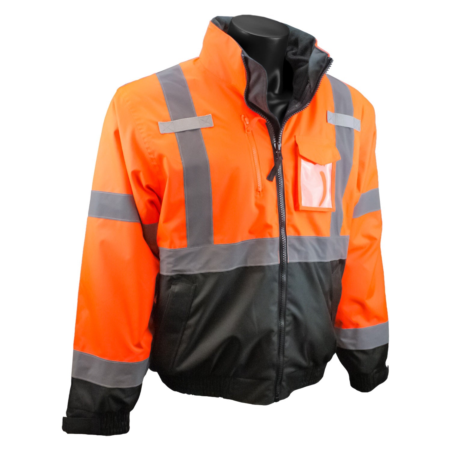 Radians SJ210B Three - in - One Deluxe High Visibility Bomber Jacket - Bayou Tool