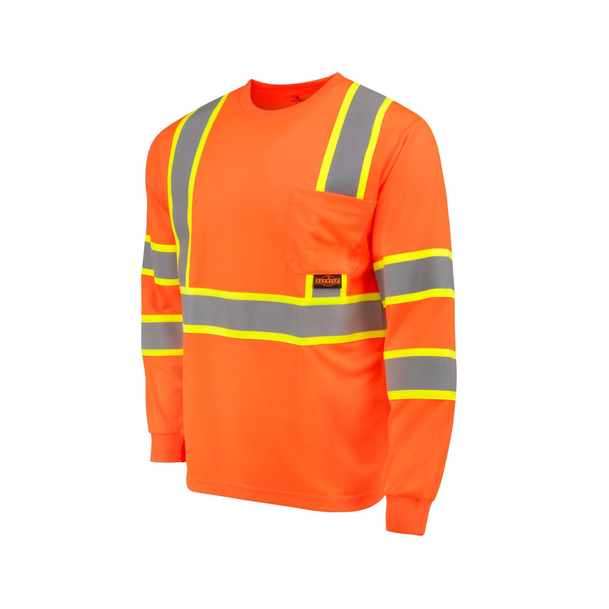 Radians ST41 - 3 Class 3 Mesh Long Sleeve T-Shirt with Contrast Trim - Bayou Tool