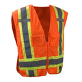 Radians SV020X - 2 Heavy Duty 7 - Pocket Tear Away Cruiser Vest X - Back - Bayou Tool