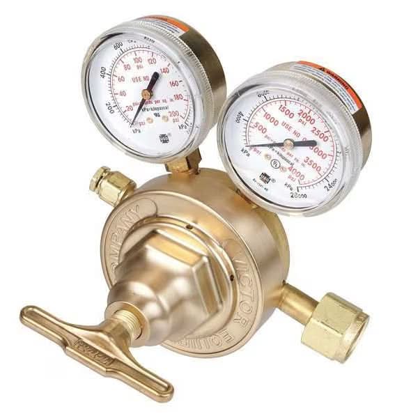 Refurbished Victor SR450D Oxygen Regulator | Heavy - Duty Single - Stage Gas Regulator - Bayou Tool