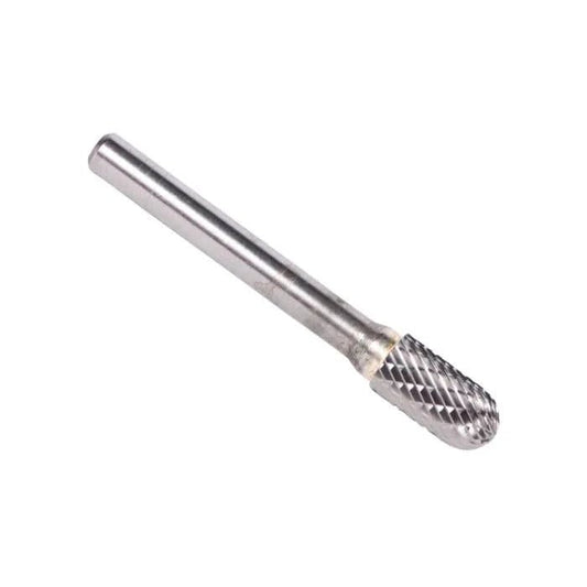 SC - 6 5/8" X 1" Cylindrical Radius End Carbide Bur 1/4" Shank - High Performance & Durable Cutting Tool | Drill America - Bayou Tool
