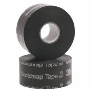 Scotchrap All - Weather Corrosion Protection Tape - 50/51, 100 ft x 2 in, Black, 10 mil - Bayou Tool