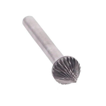 SJ - 5 1/2" X 7/16" 60 Carbide Bur 1/4" Shank - High Performance & Durable Cutting Tool | Drill America - Bayou Tool