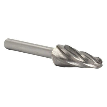 SL - 6NF 5/8" X 1 - 5/16" Cone Carbide Bur 1/4" Shank for Aluminum - High Performance & Durable Cutting Tool | Drill America - Bayou Tool