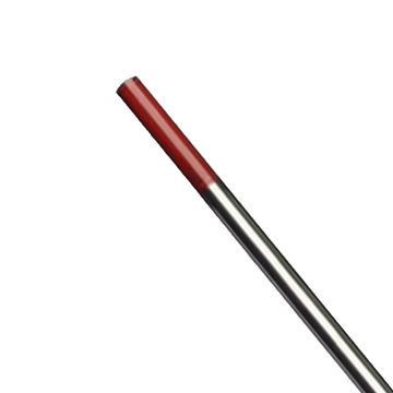 Techniweld 2% Thoriated Tungsten Electrodes – 1/8" x 7", Pack of 10 for Precision TIG Welding - Bayou Tool