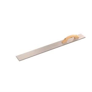 WhaLite 22 - 807 Thin Hand Float "Lite" 36" X 3 - 3/4" X 1/4" Wood Handle Magnesium blade with H - shape profile | Concrete Tool for Pros - Bayou Tool