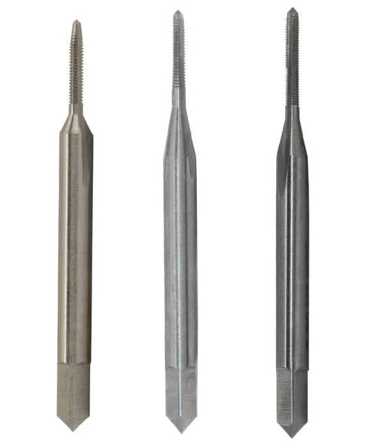 0 - 80 UNF Carbon Steel Tap Set - High Performance & Durable Cutting Tool | Drill America - Bayou Tool