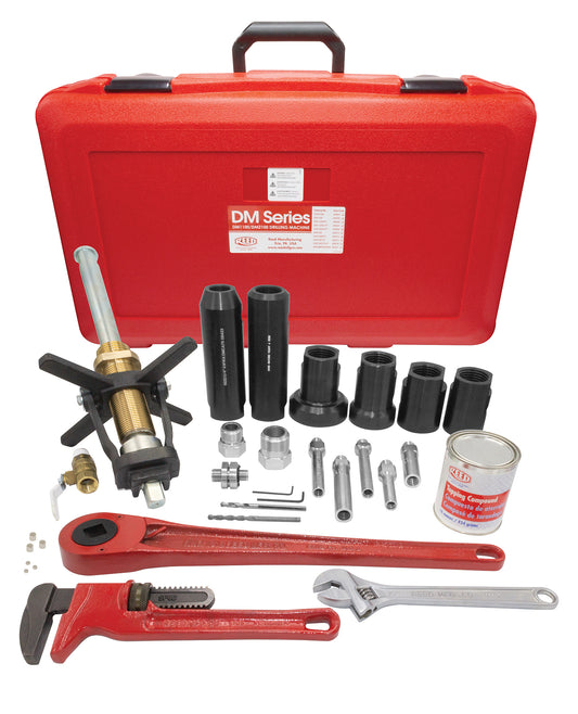 REED Universal Awwa  Npt  Precision Drilling Tool for Water Service Installations by Reed Mfg - Pipeline Tool