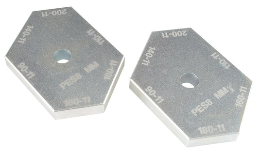 REED Pef8" Pair Of Stopslg6-8"  Industrial Replacement Part for Pipe and Frame Units by Reed Mfg - Pipeline Tool