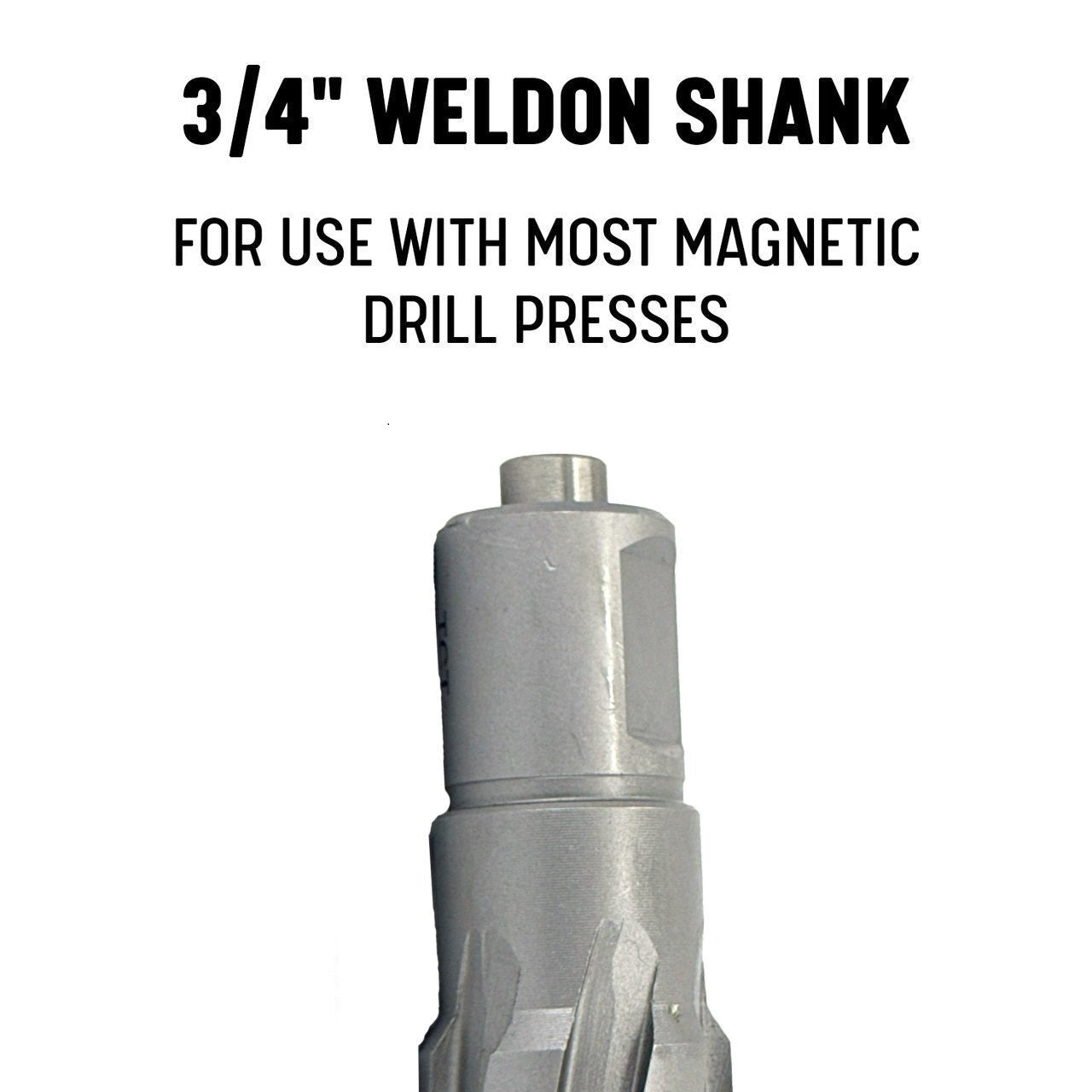 1 - 1/4" X 1 - 3/8" Carbide Tipped Annular Cutter with Pilot Pin - High Performance & Durable Cutting Tool | Drill America - Bayou Tool