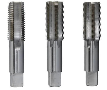 1 - 1/8" - 7 UNC HSS Tap Set, Tap America - High Performance & Durable Cutting Tool | Drill America - Bayou Tool