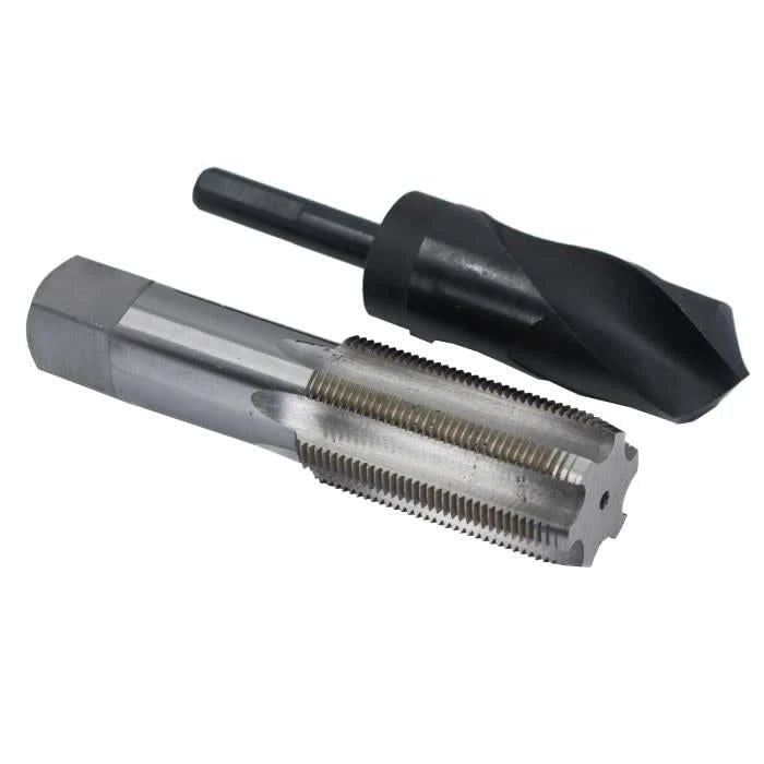 1 - 3/8" - 12 UNF HSS Plug Tap and 1 - 19/64" HSS 1/2" Shank Drill Bit Kit - High Performance & Durable Cutting Tool | Drill America - Bayou Tool