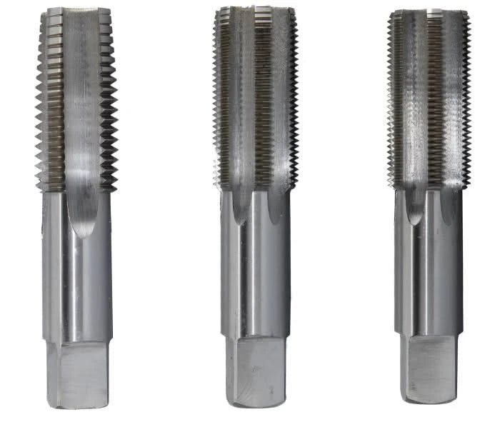 1 - 3/8" - 6 UNC HSS Tap Set, Tap America - High Performance & Durable Cutting Tool | Drill America - Bayou Tool