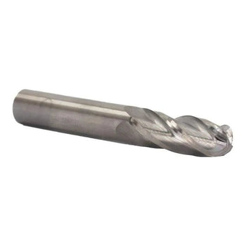 1" Carbide 4 Flute Single End Ball End Mill - High Performance & Durable Cutting Tool | Drill America - Bayou Tool