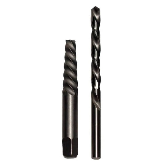 1 Carbon Steel Spiral Flute Screw Extractor and Drill Bit Kit - High Performance & Durable Cutting Tool | Drill America - Bayou Tool