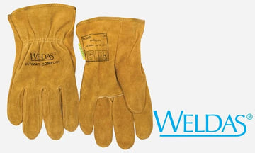 Weldas Premium Leather Driver Work Glove
