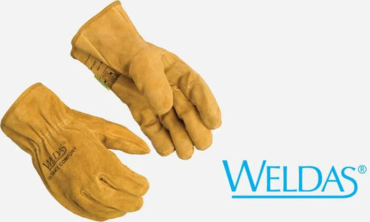 Weldas Premium Leather Driver Work Glove