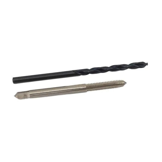 10 - 24 UNC HSS Plug Tap and 25 HSS Drill Bit Kit - High Performance & Durable Cutting Tool | Drill America - Bayou Tool