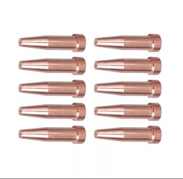 10 pcs 6290 - 2 2 Acetylene Cutting Tip Replacement for Harris Torch - Bayou Tool