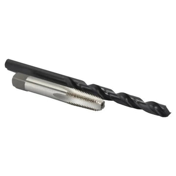 1/16" Carbon Steel NPT Pipe Tap and "D" HSS Drill Bit Kit - High Performance & Durable Cutting Tool | Drill America - Bayou Tool