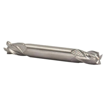 1/2" Carbide 4 Flute Double End Stub End Mill - High Performance & Durable Cutting Tool | Drill America - Bayou Tool