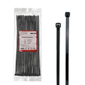 12 - Inch Heavy - Duty Zip Ties | 50 lb Strength | UV & Weather Resistant | Industrial - Grade Nylon - Bayou Tool