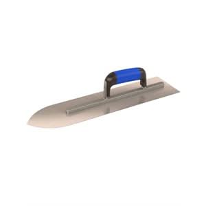 Bon 13-520 Trowel-Pointed Nose 17-3/4"X4-1/2" Comfort Grip Handle Comfort Grip handle for less fatigue | Concrete Tool for Pros