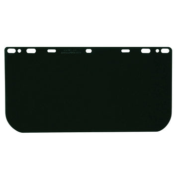 MCR Safety Universal Dark Green Polycarbonate Faceshield