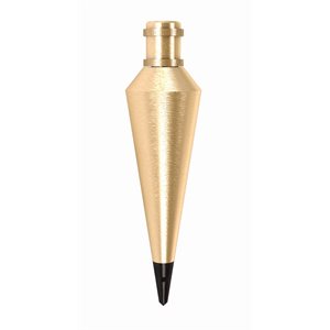 Bon 14-528 Plumb Bob - Brass 8 Ounce | Layoutt Tool for Pros