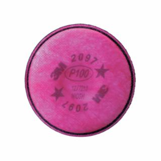 3M 2097 P100 Particulate Filter - Nuisance Organic Vapor, Magenta