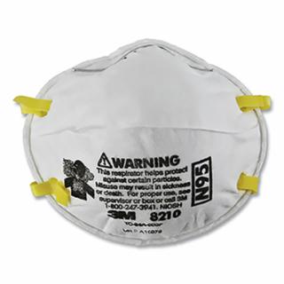 N95 Particulate Respirator - Half Facepiece, One Size Fits All (20 pack)