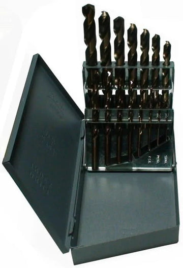 15 Piece Cobalt Jobber Length Drill Bit Set, 1/16" - 1/2", D/ACO Series - High Performance & Durable Cutting Tool | Drill America - Bayou Tool