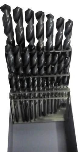 15 Piece HSS Black Oxide Jobber Length Drill Bit Set, D/AN, 1/16" - 1/2" - High Performance & Durable Cutting Tool | Drill America - Bayou Tool
