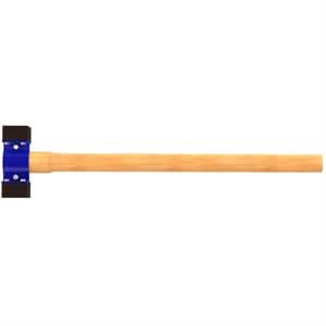 Bon 21-210 Rubber Sledge - Flat Face -- Wood Handle Head size: 7-3/4" x 2-3/4" | Hardscape Tool for Pros