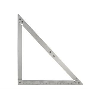 Bon 21-359 Folding Tri-Square 24" Aluminuminum Folds for storage, lightweight and rugged | Hardscape Tool for Pros