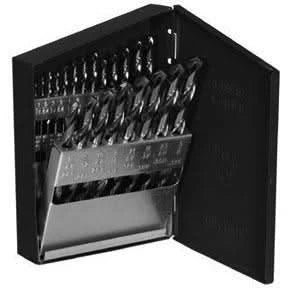 21 Piece HSS Black Oxide Jobber Length Drill Bit Set, D/AN, 1/16" - 3/8" - High Performance & Durable Cutting Tool | Drill America - Bayou Tool