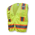 a yellow safety vest on a white background