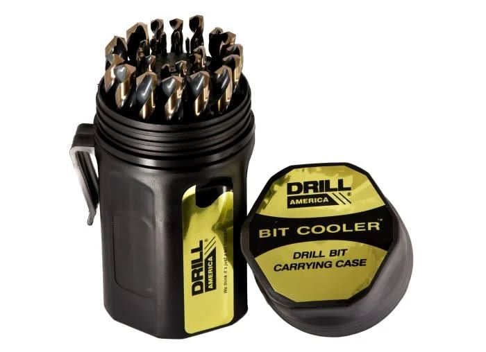 25 Piece HSS Killer Force Bit Cooler Drill Bit Set, 1.00mm - 13.00mm - High Performance & Durable Cutting Tool | Drill America - Bayou Tool